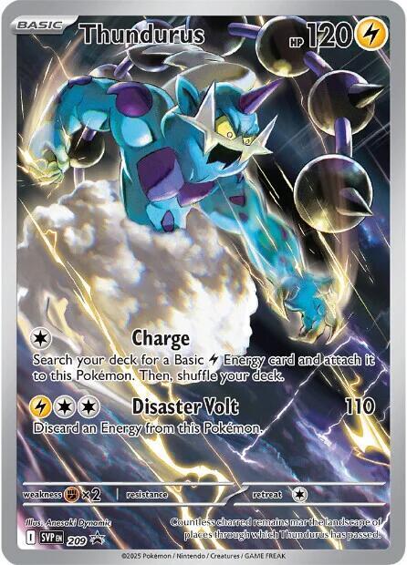[ENG][NM] Karta Pokemon Thundurus 209 - Scarlet & Violet Promos