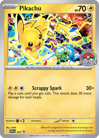 [ENG][NM] Karta Pokemon Pikachu 225 - Scarlet & Violet Promos