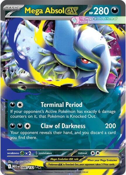 [ENG][NM] Karta Pokemon Mega Absol ex 086/132 - Mega Evolution Base Set