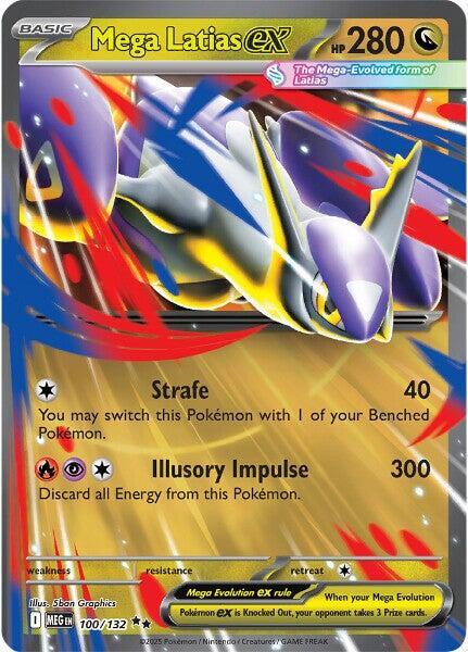 [ENG][NM] Karta Pokemon Mega Latias ex 100/132 - Mega Evolution Base Set