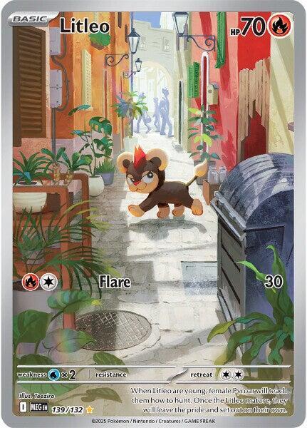 [ENG][NM] Karta Pokemon Litleo 139/132 - Mega Evolution Base Set