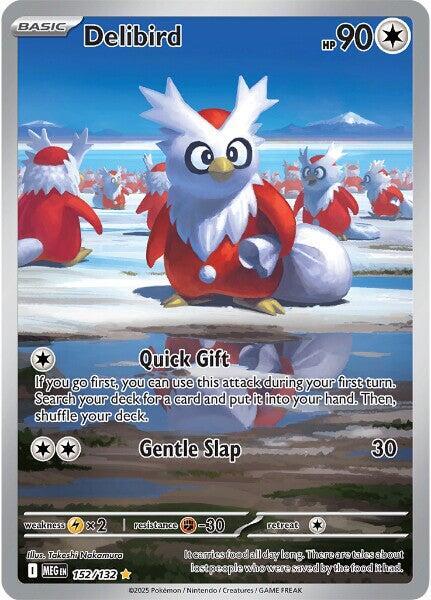 [ENG][NM] Karta Pokemon Delibird 152/132 - Mega Evolution Base Set
