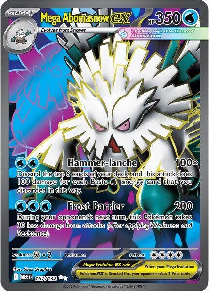 [ENG][NM] Karta Pokemon Mega Abomasnow ex 157/132 - Mega Evolution Base Set