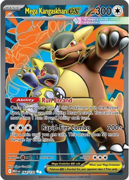 [ENG][NM] Karta Pokemon Mega Kangaskhan ex 164/132 - Mega Evolution Base Set
