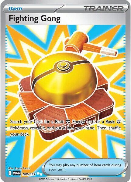 [ENG][NM] Karta Pokemon Fighting Gong 168/132 - Mega Evolution Base Set