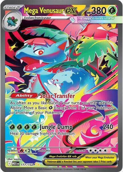 [ENG][NM] Karta Pokemon Mega Venusaur ex 177/132 - Mega Evolution Base Set