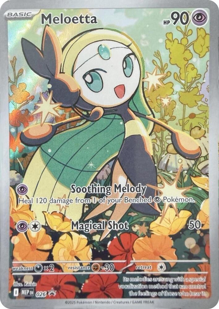 [ENG][NM] Karta Pokemon Meloetta 26 - MEP Black Star Promos