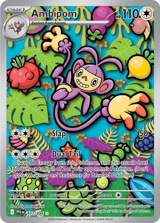 [ENG][NM] Karta Pokemon Ambipom 107/094 - ME02: Phantasmal Flames