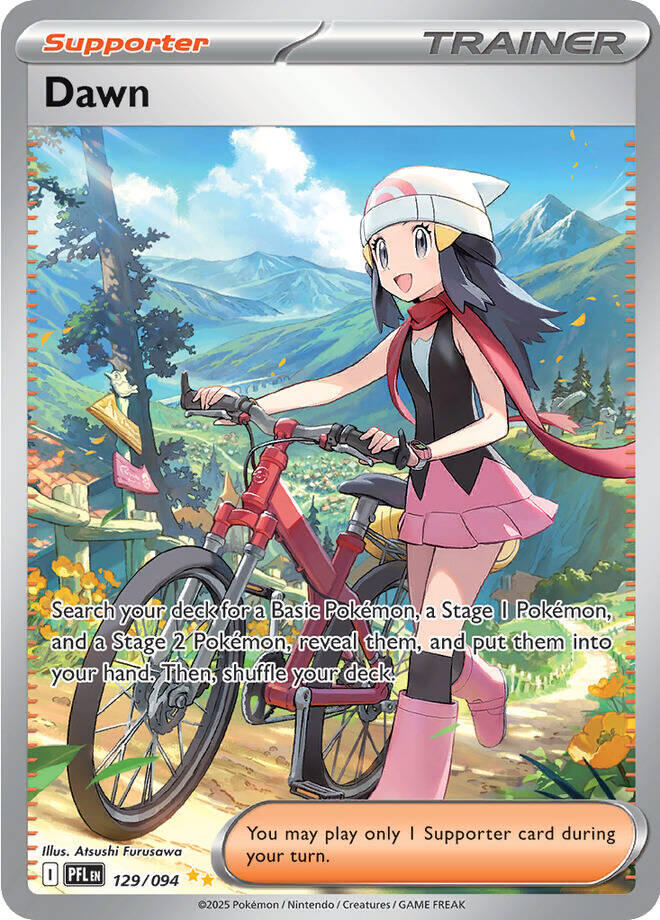 [ENG][NM] Karta Pokemon Dawn 129/094 - Phantasmal Flames