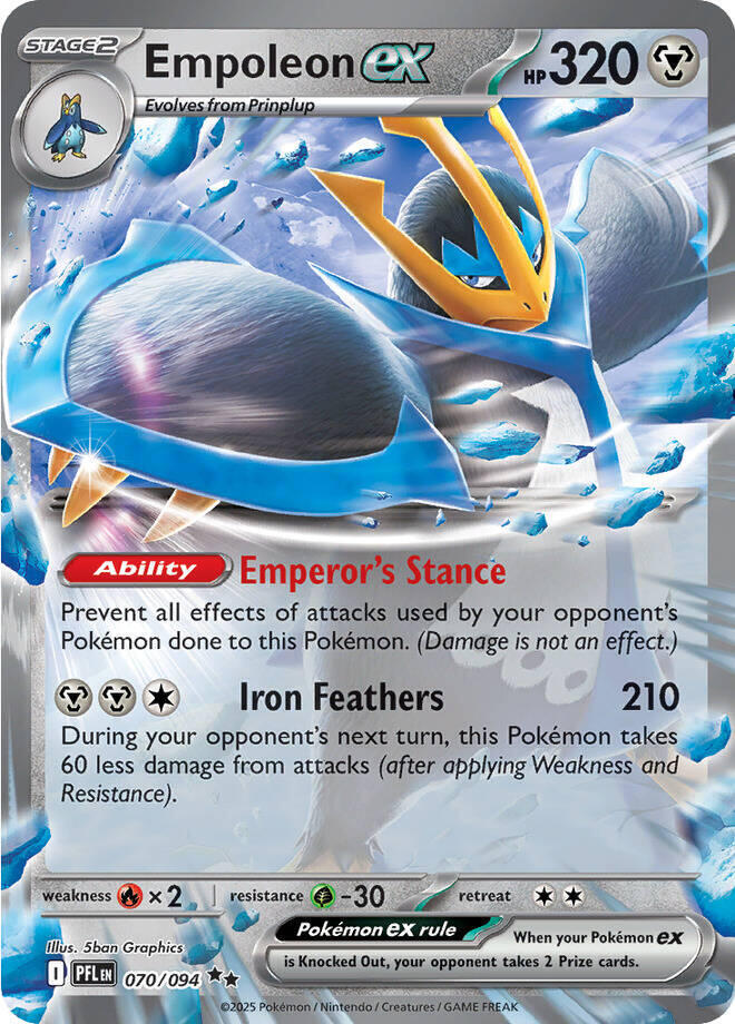 [ENG][NM] Karta Pokemon Empoleon ex 070/094 - Phantasmal Flames