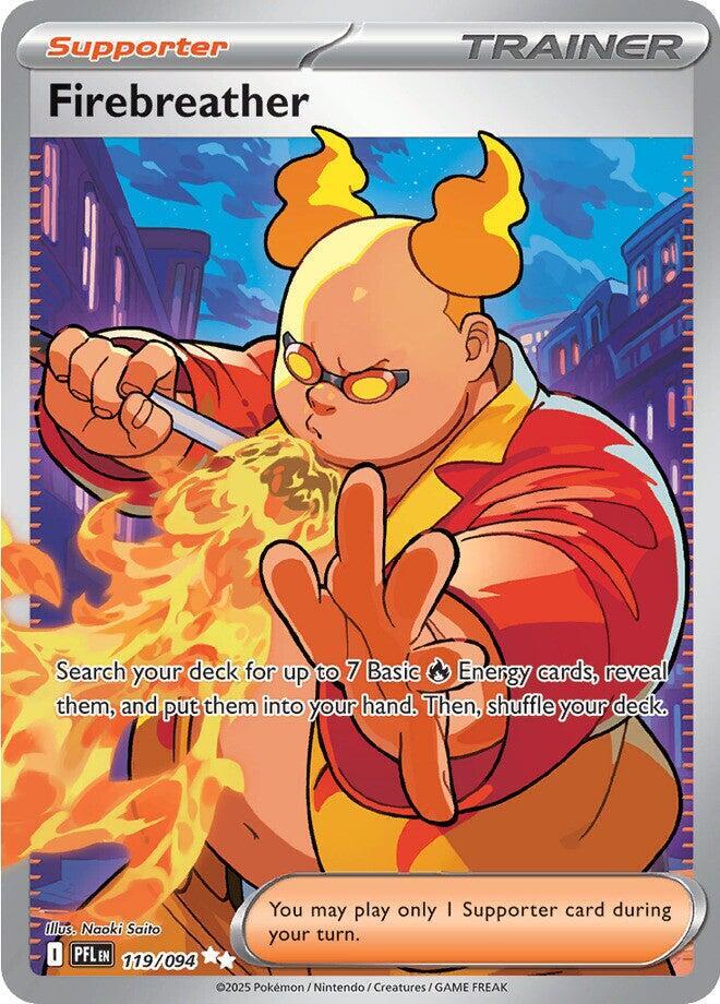 [ENG][NM] Karta Pokemon Firebreather 119/094 - ME02: Phantasmal Flames