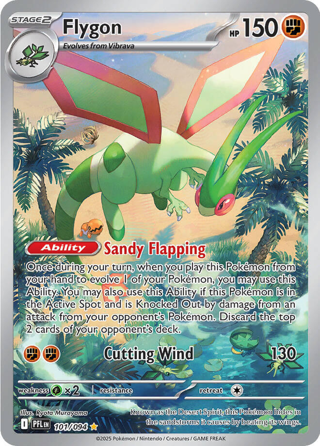 [ENG][NM] Karta Pokemon Flygon 101/094 - Phantasmal Flames