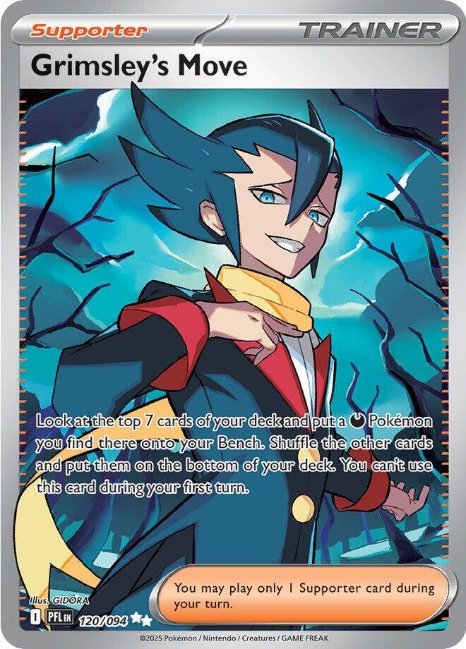 [ENG][NM] Karta Pokemon Grimsley's Move 120/094 - Phantasmal Flames