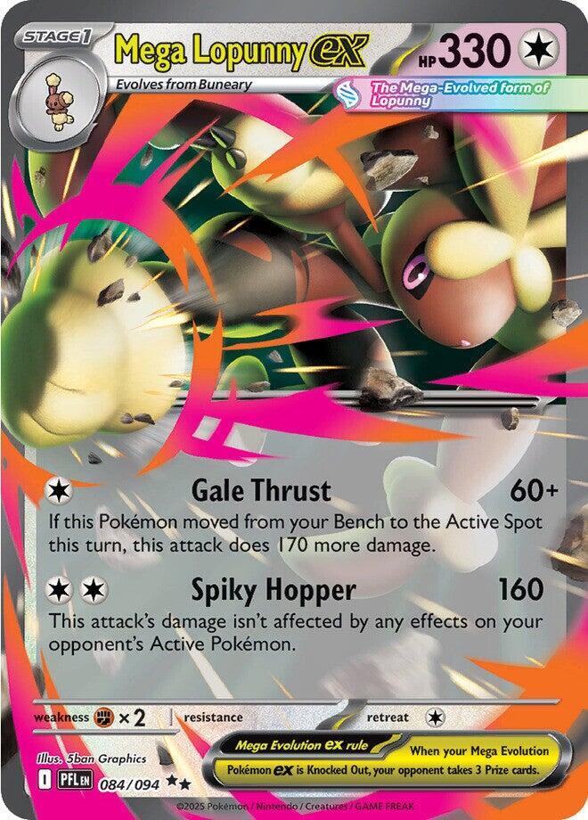 [ENG][NM] Karta Pokemon Mega Lopunny ex 084/094 - Phantasmal Flames