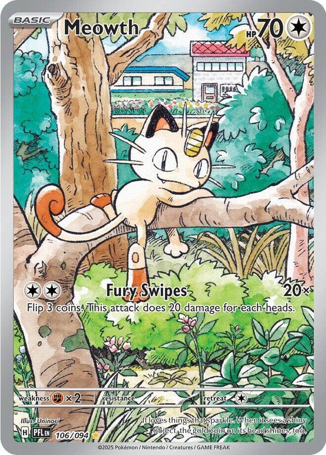 [ENG][NM] Karta Pokemon Meowth 106/094 - Phantasmal Flames