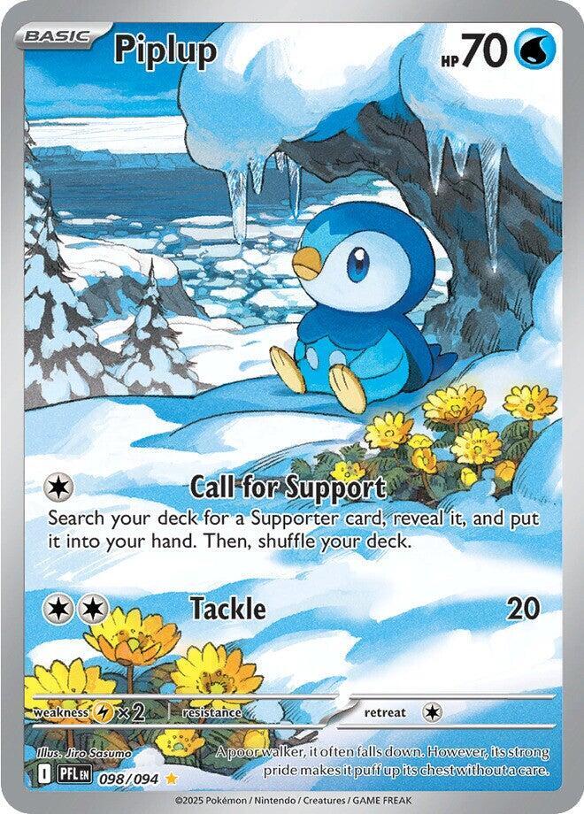 [ENG][NM] Karta Pokemon Piplup 098/094 - Phantasmal Flames