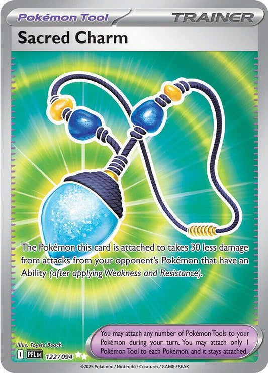 [ENG][NM] Karta Pokemon Sacred Charm 122/094 - ME02: Phantasmal Flames