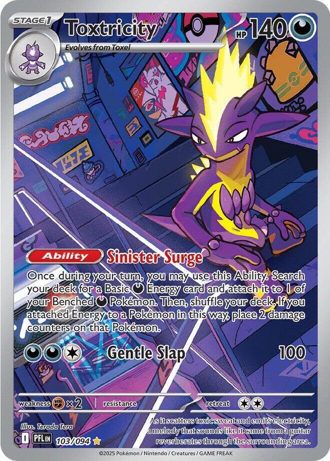 [ENG][NM] Karta Pokemon Toxtricity 103/094 - Phantasmal Flames