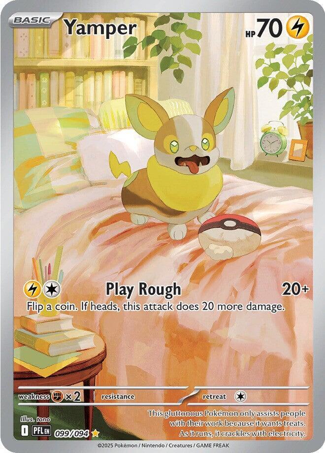 [ENG][NM] Karta Pokemon Yamper 099/094 - Phantasmal Flames