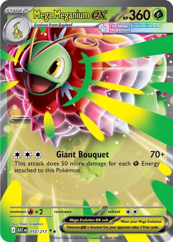 [ENG][NM] Karta Pokemon Mega Meganium ex 010/217 - Ascended Heroes