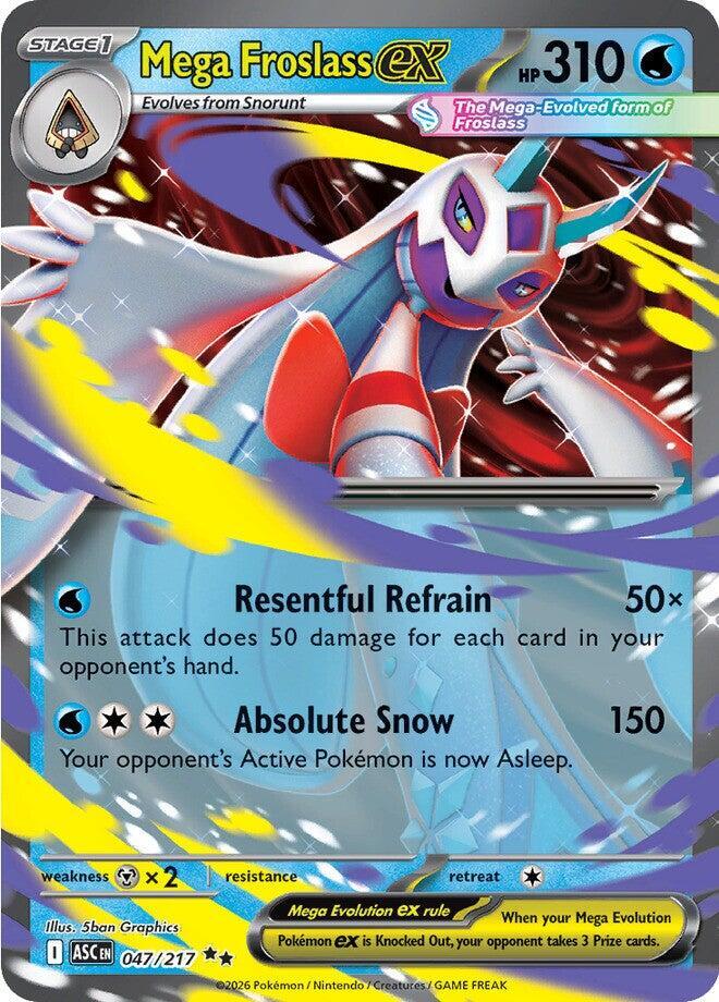 [ENG][NM] Karta Pokemon Mega Froslass ex 047/217 - ME: Ascended Heroes