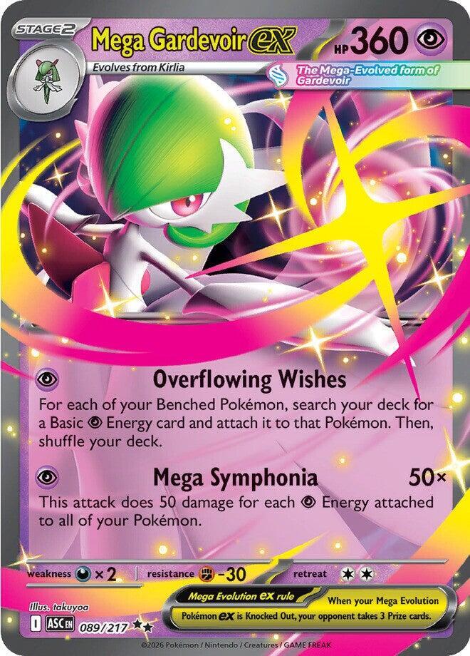 [ENG][NM] Karta Pokemon Mega Gardevoir ex 089/217 - Ascended Heroes