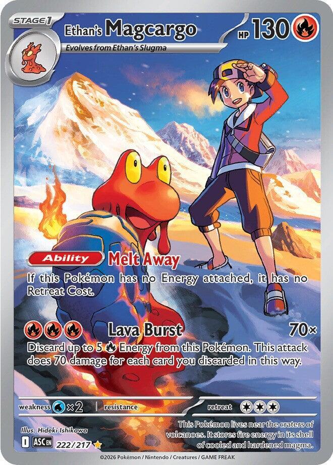 [ENG][NM] Karta Pokemon Ethan's Magcargo 222/217 - Ascended Heroes