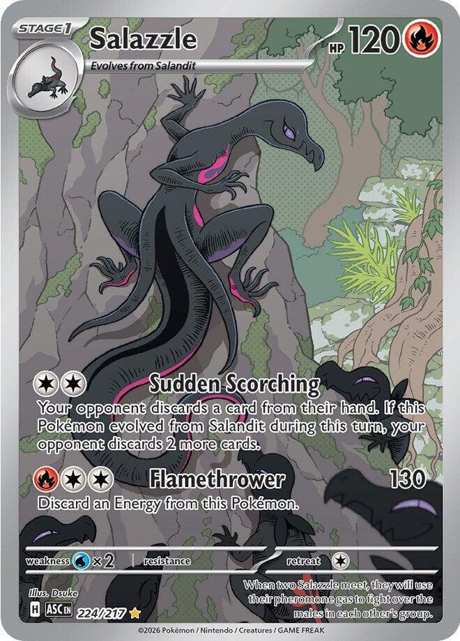 [ENG][NM] Karta Pokemon Salazzle 224/217 - Ascended Heroes