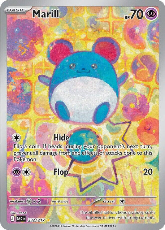 [ENG][NM] Karta Pokemon Marill 232/217 - Ascended Heroes
