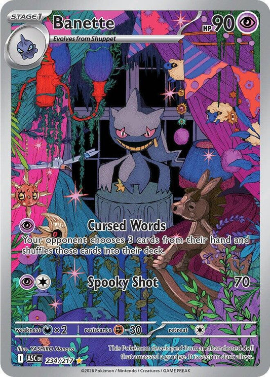 [ENG][NM] Karta Pokemon Banette 234/217 - Ascended Heroes