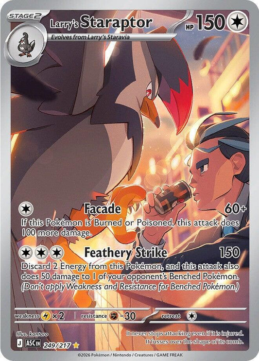[ENG][NM] Karta Pokemon Larry's Staraptor 249/217 - Ascended Heroes