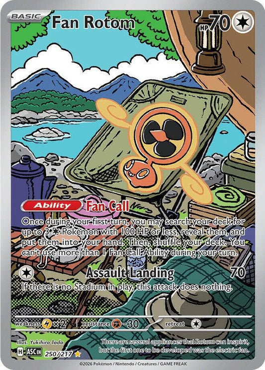 [ENG][NM] Karta Pokemon Fan Rotom 250/217 - Ascended Heroes