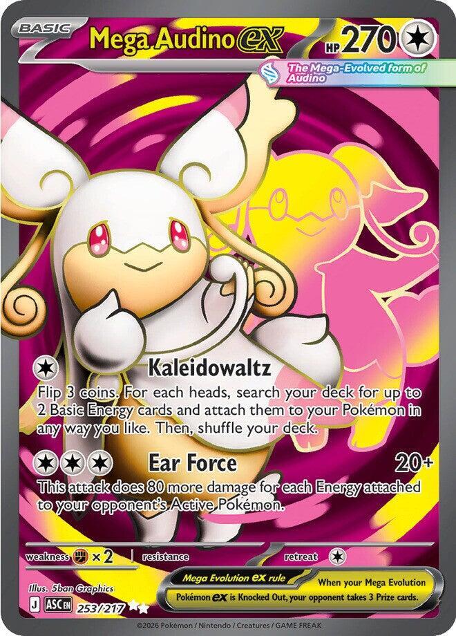 [ENG][NM] Karta Pokemon Mega Audino ex 253/217 - ME: Ascended Heroes