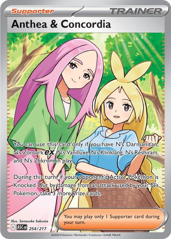 [ENG][NM] Karta Pokemon Anthea & Concordia 254/217 - Ascended Heroes