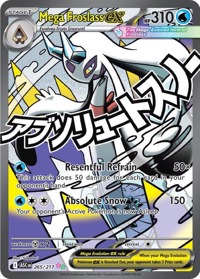 [ENG][NM] Karta Pokemon Mega Froslass ex 265/217 - Ascended Heroes
