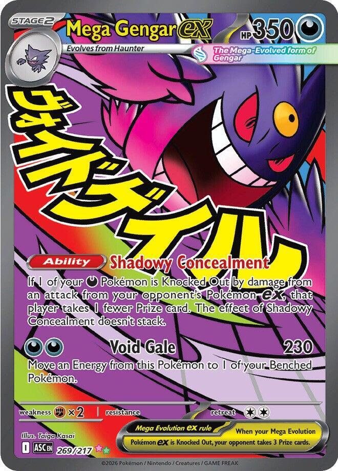 [ENG][NM] Karta Pokemon Mega Gengar ex 269/217 - Ascended Heroes