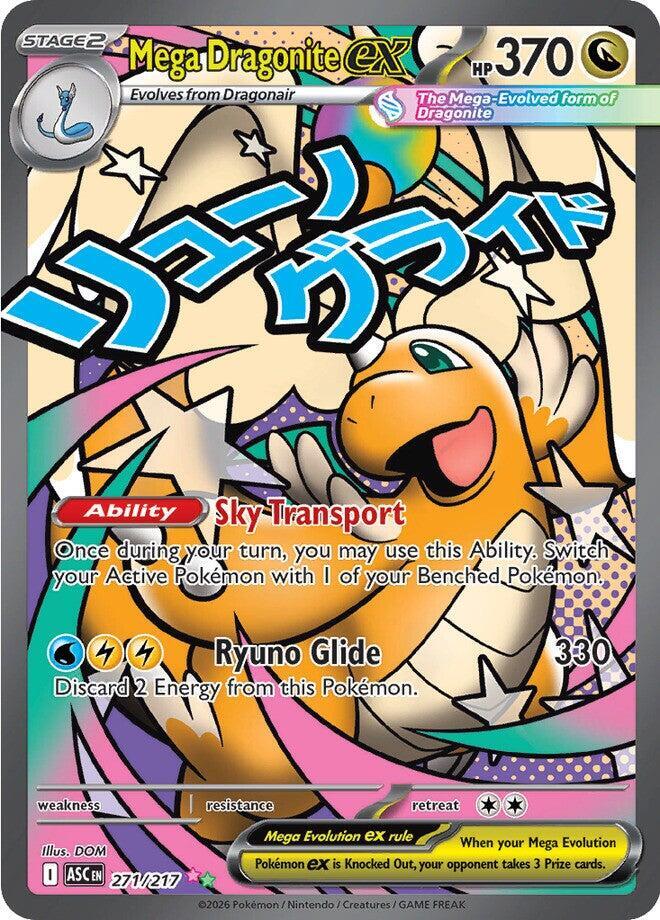 [ENG][NM] Karta Pokemon Mega Dragonite ex 271/217 - ME: Ascended Heroes