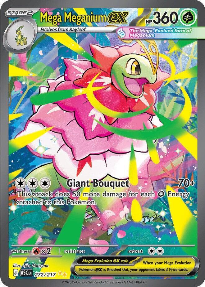 [ENG][NM] Karta Pokemon Mega Meganium ex 272/217 - Ascended Heroes