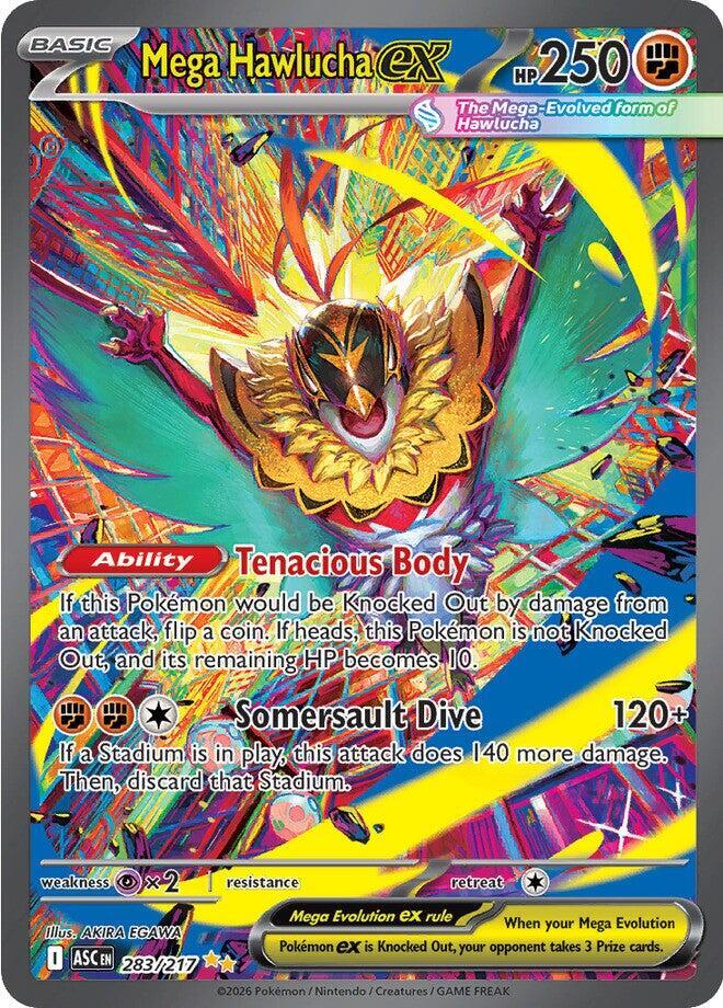 [ENG][NM] Karta Pokemon Mega Hawlucha ex 283/217 - Ascended Heroes