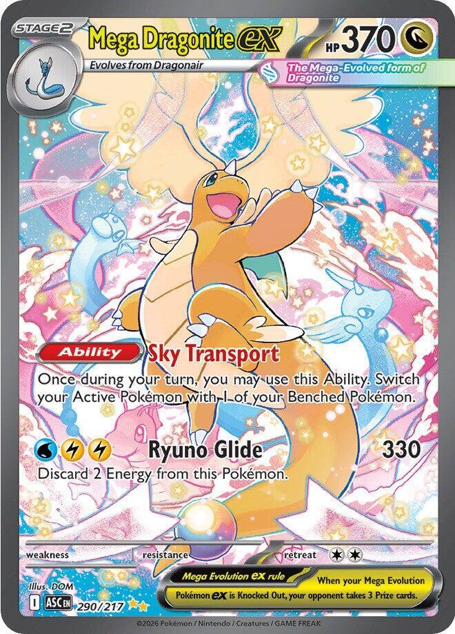 [ENG][NM] Karta Pokemon Mega Dragonite ex 290/217 - Ascended Heroes