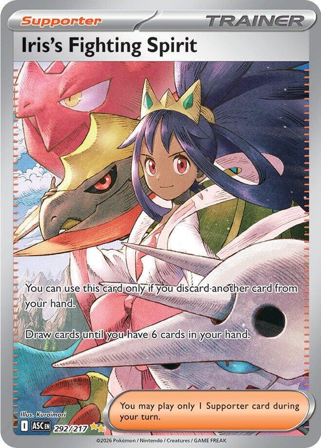 [ENG][NM] Karta Pokemon Iris's Fighting Spirit 292/217 - Ascended Heroes