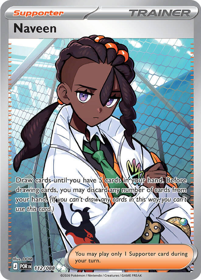 [ENG][NM] Karta Pokemon Naveen 112/088 - Perfect Order