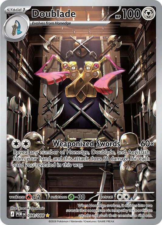 [ENG][NM] Karta Pokemon Doublade 098/088 - Perfect Order
