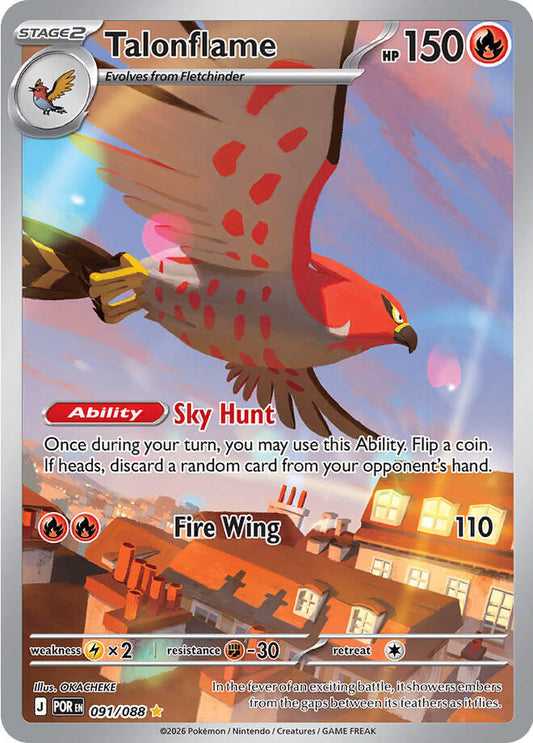 [ENG][NM] Karta Pokemon Talonflame 091/088 - Perfect Order