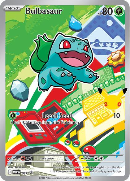 [ENG][NM] Karta Pokemon Bulbasaur 37 - MEP Black Star Promos