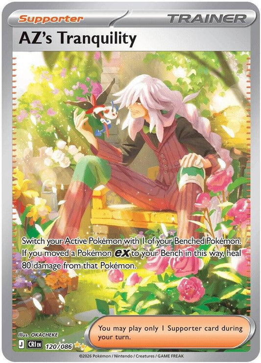[ENG][NM] Karta Pokemon AZ's Tranquility 120/086 - Chaos Rising