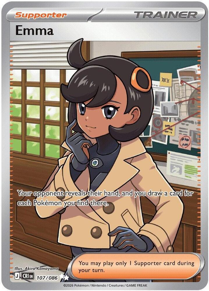 [ENG][NM] Karta Pokemon Emma 107/086 - Chaos Rising