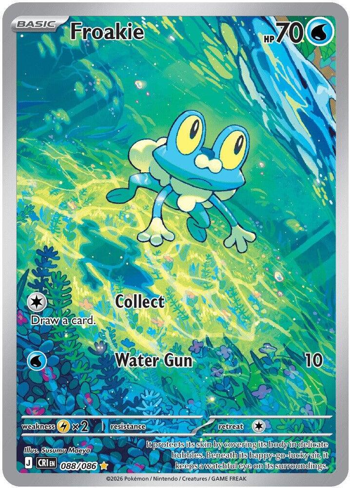 [ENG][NM] Karta Pokemon Froakie 088/086 - Chaos Rising