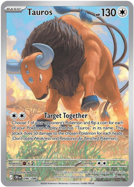 [ENG][NM] Karta Pokemon Tauros 096/086 - Chaos Rising