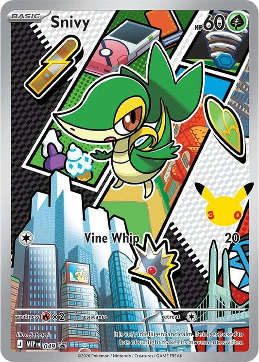 [ENG][NM] Karta Pokemon Snivy 49 - MEP Black Star Promos